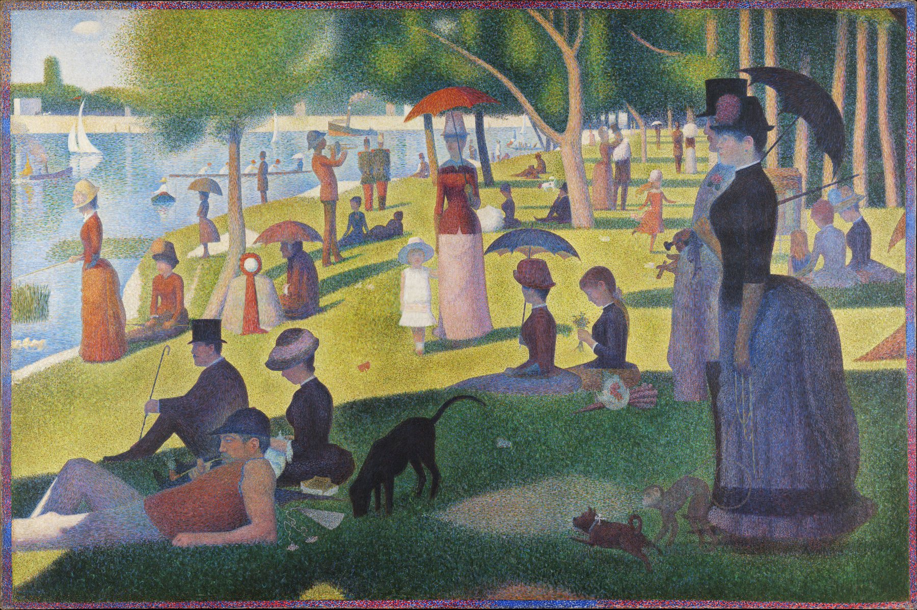 A Sunday on La Grande Jatte, Georges Seurat