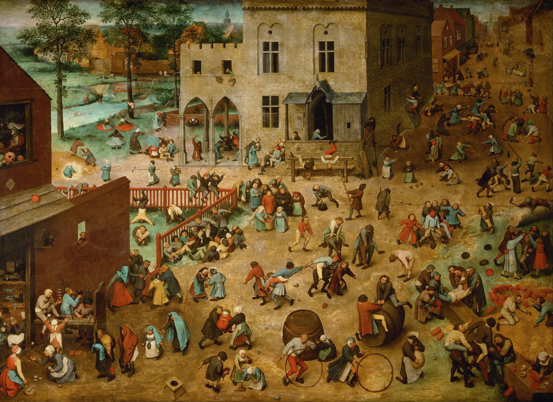 Children's Games, Pieter Bruegel the Elder