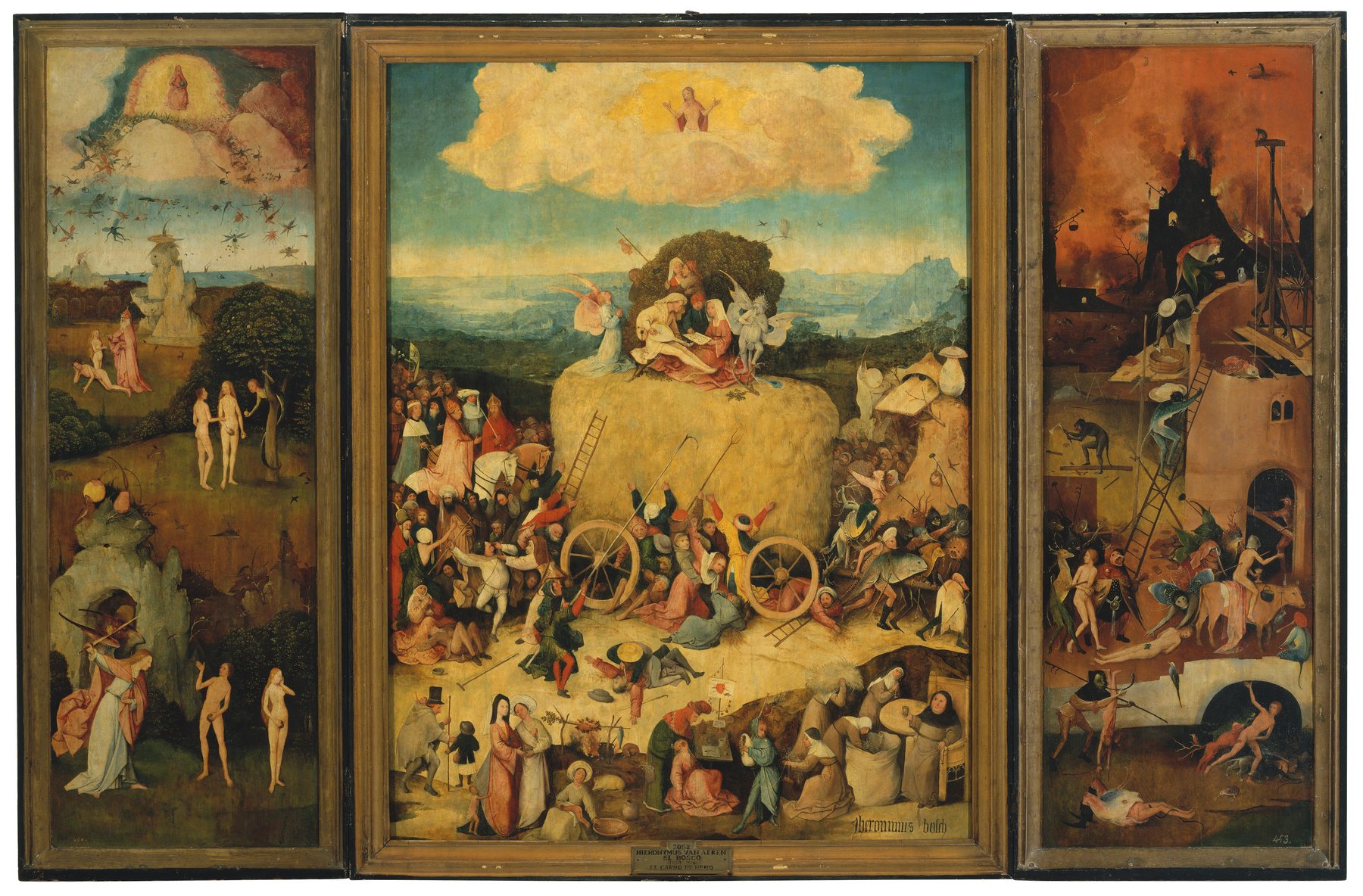 The Haywain Triptych, Hieronymus Bosch