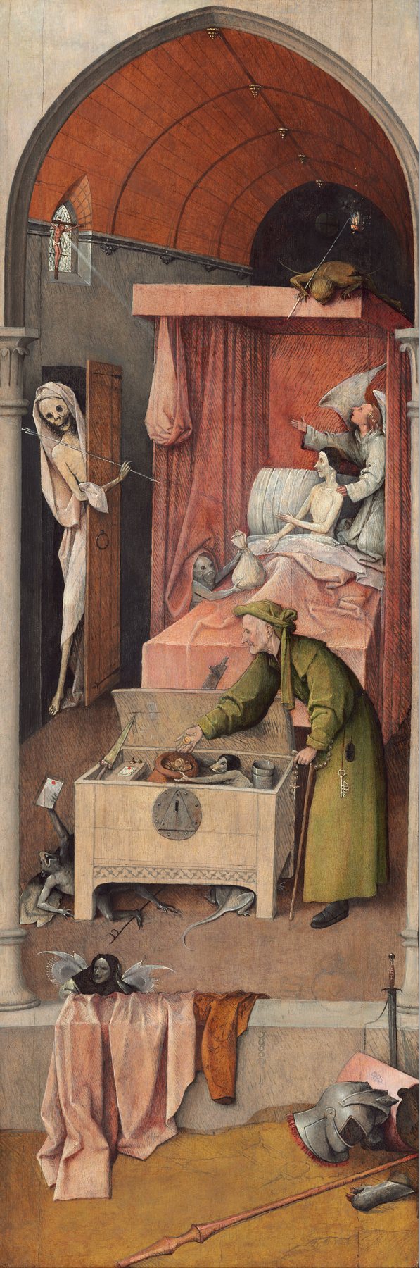 Death and the Miser, Hieronymus Bosch