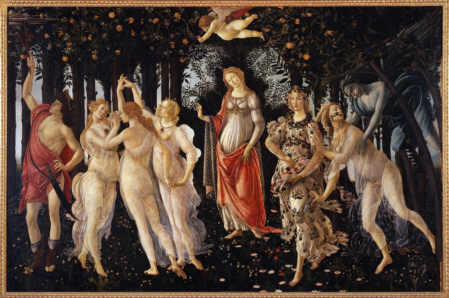 Primavera, Sandro Botticelli