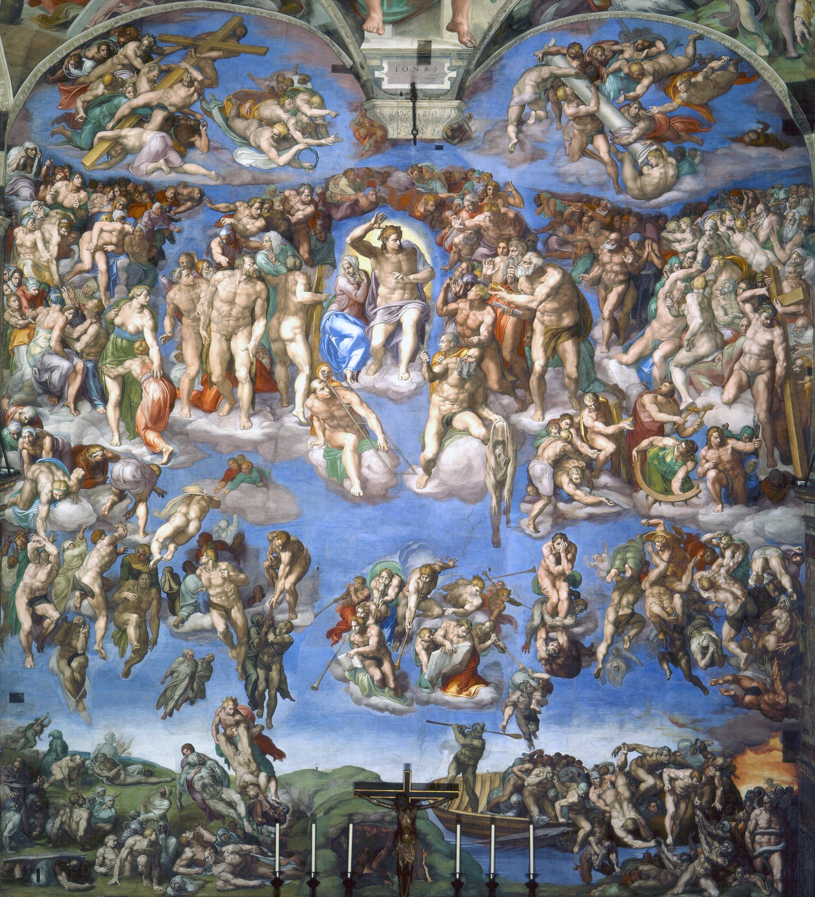 The Last Judgment, Michelangelo