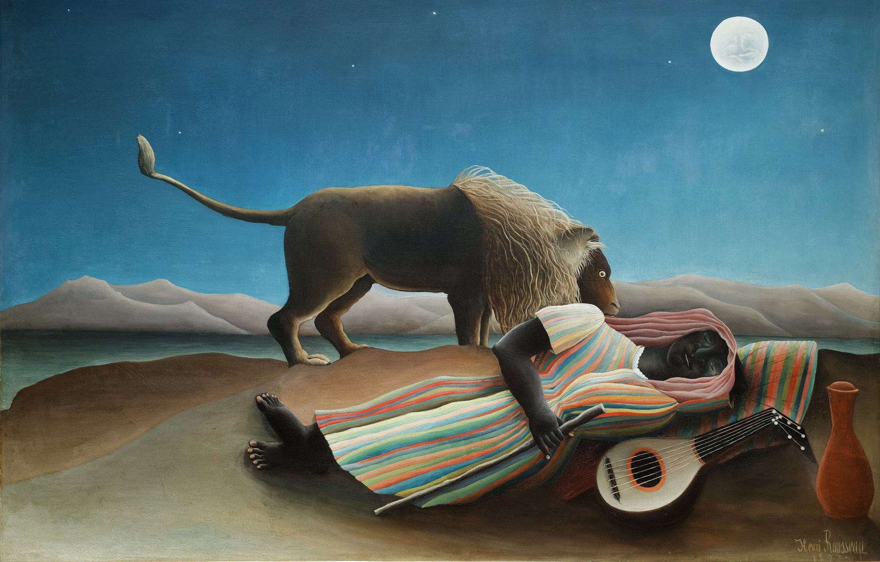 The Sleeping Gypsy, Henri Rousseau