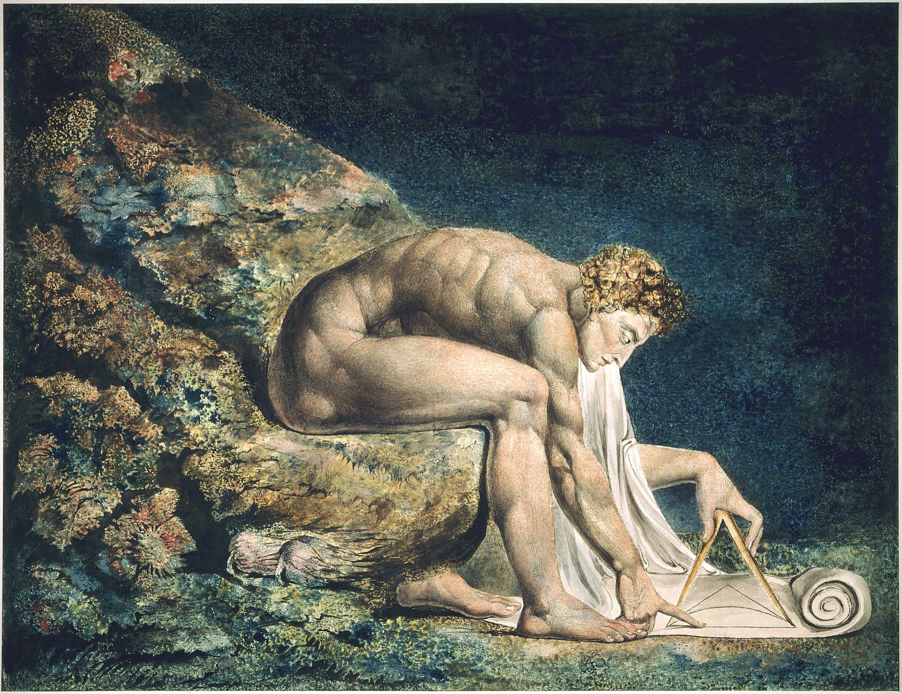 Newton, William Blake