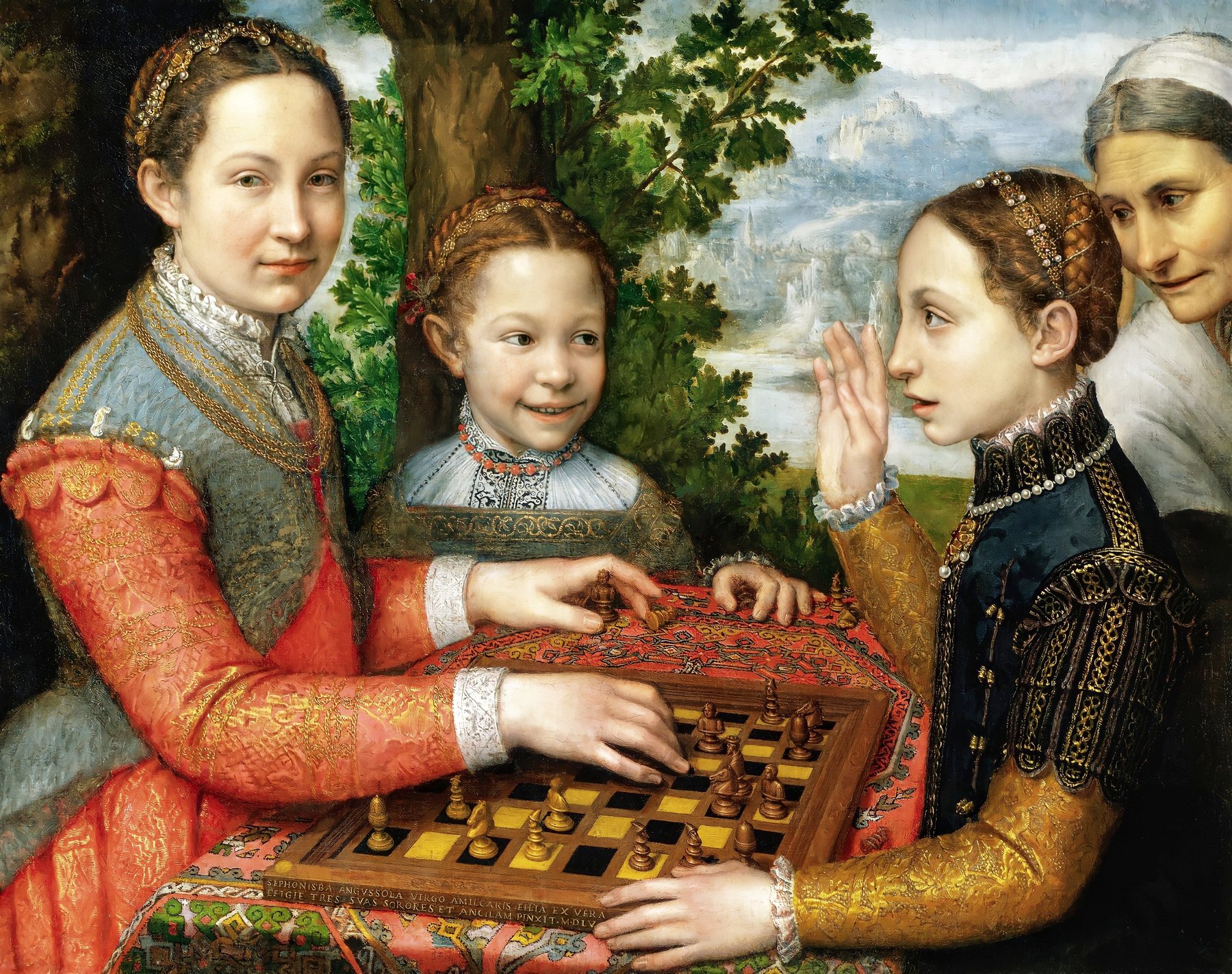 The Chess Game, Sofonisba Anguissola