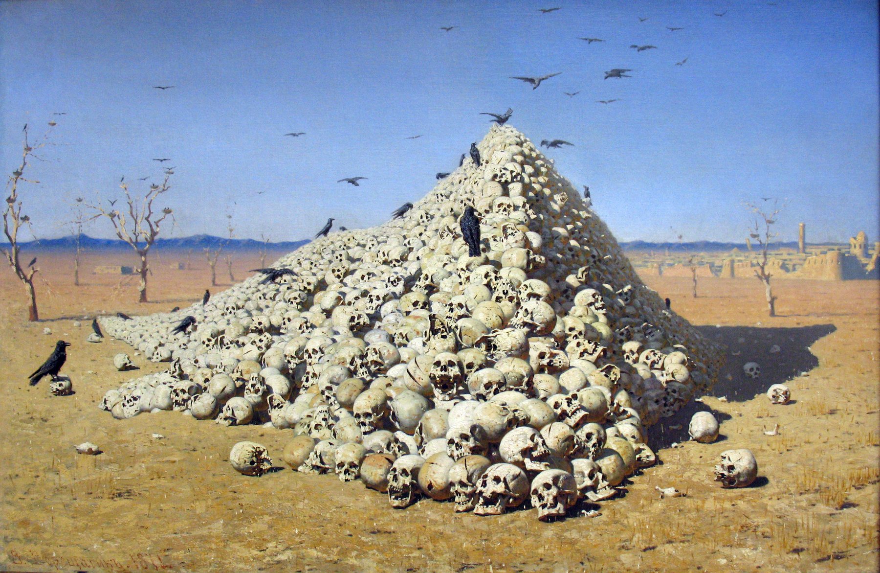 The Apotheosis of War, Vasily Vereshchagin