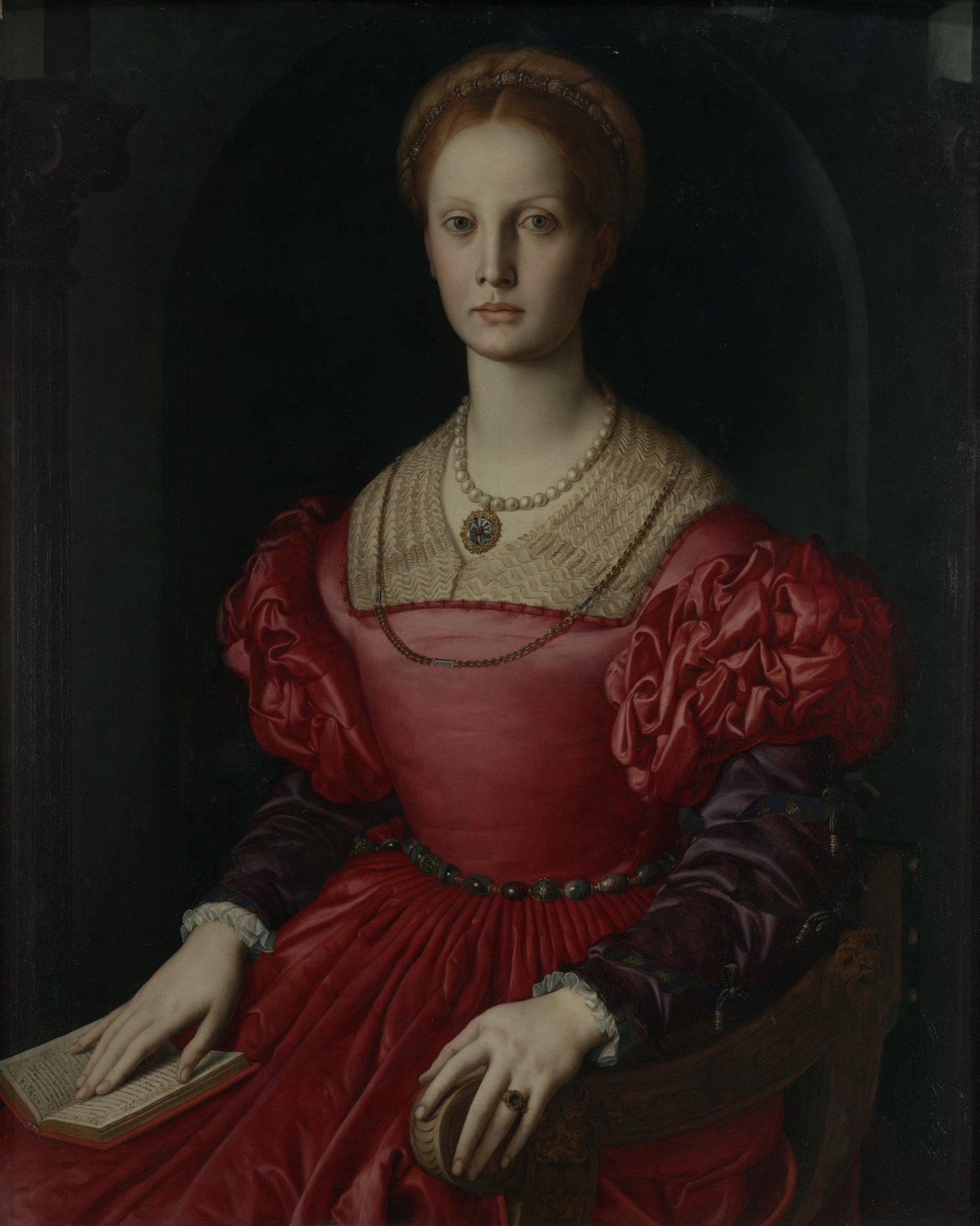Portrait of Lucrezia Panciatichi, Agnolo Bronzino