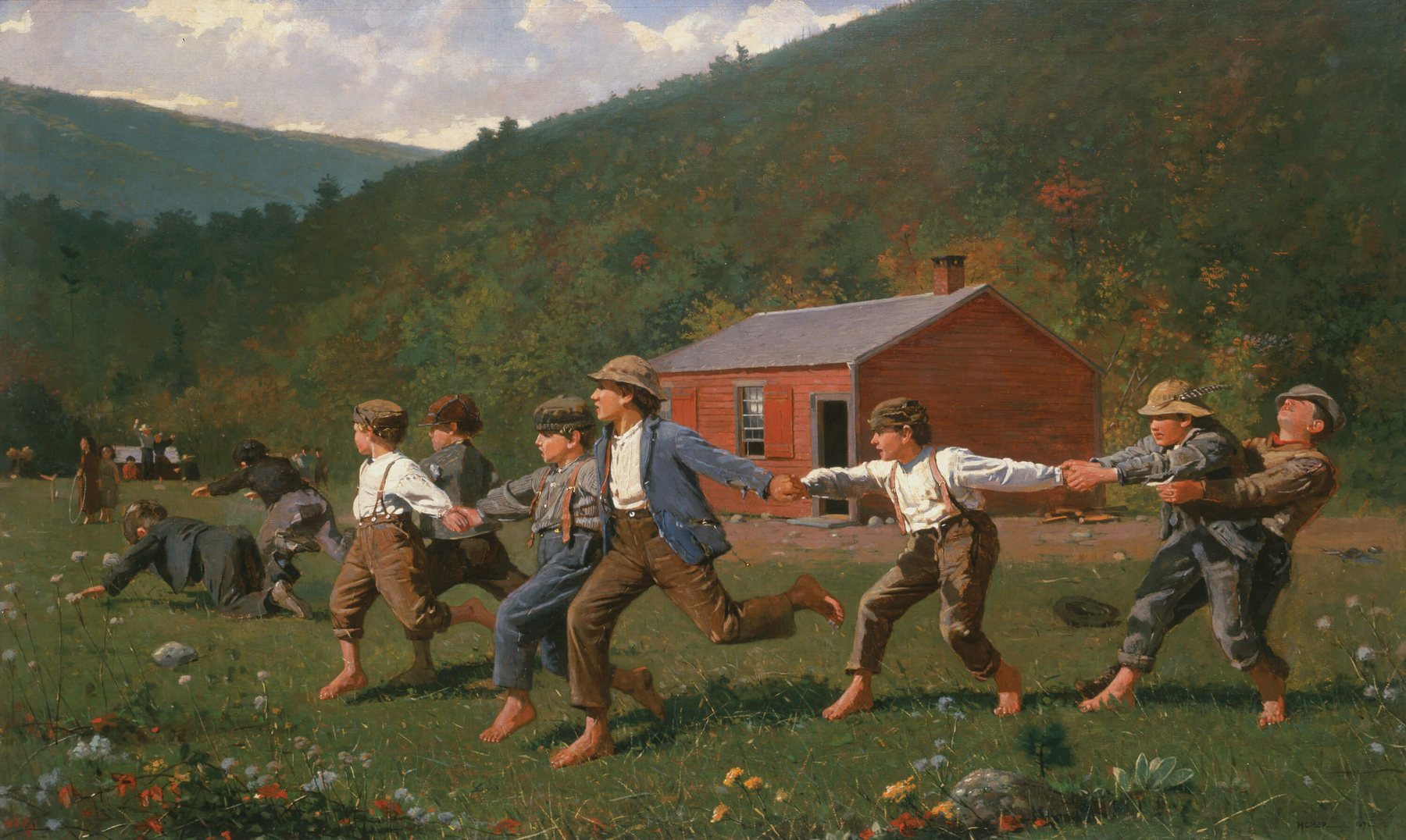 Snap the Whip, Winslow Homer
