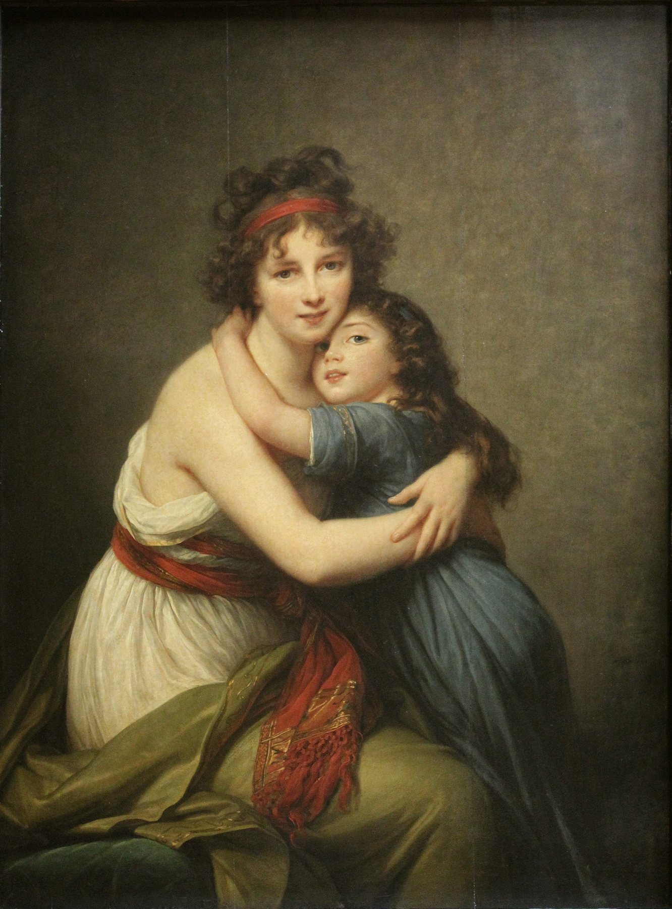 Self-Portrait with her Daughter Julie, Élisabeth Vigée Le Brun
